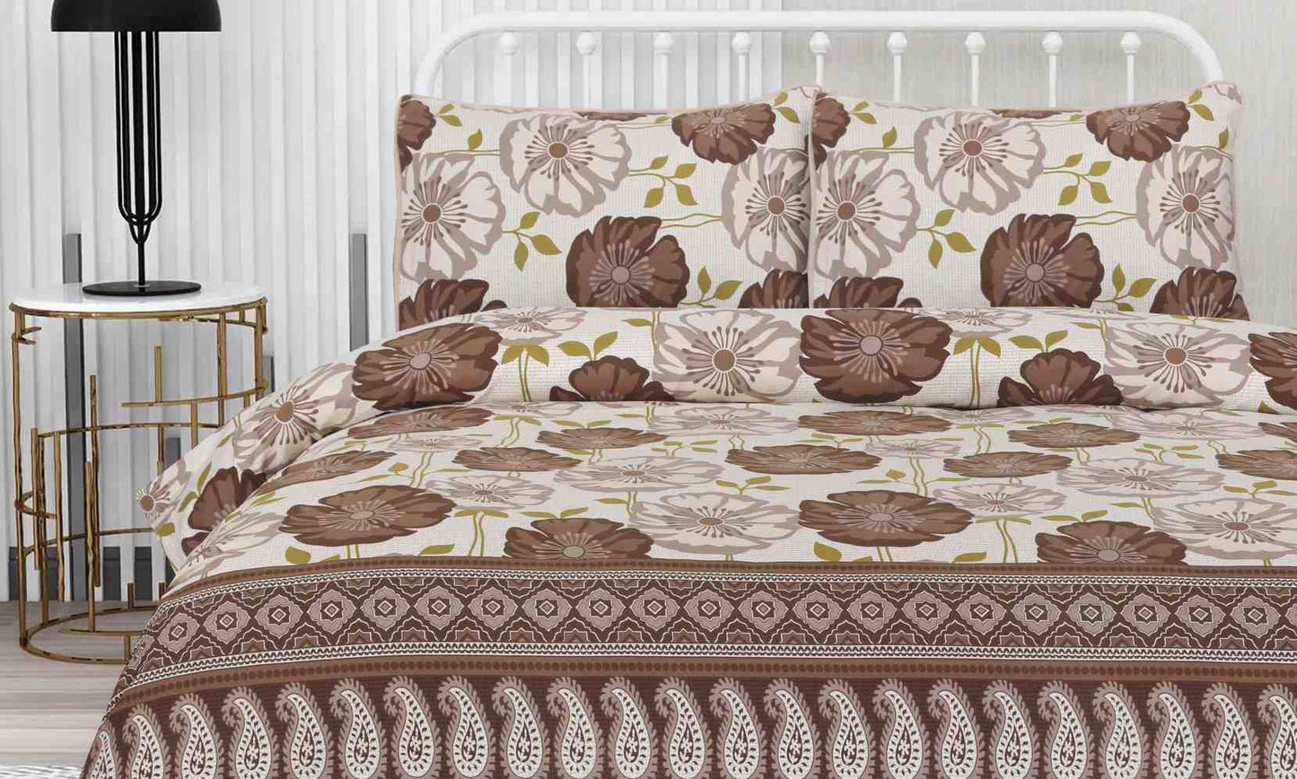 Premium 7pcs WINTER COMFORTER SET (Light Filling) AUTUMN FLOWER