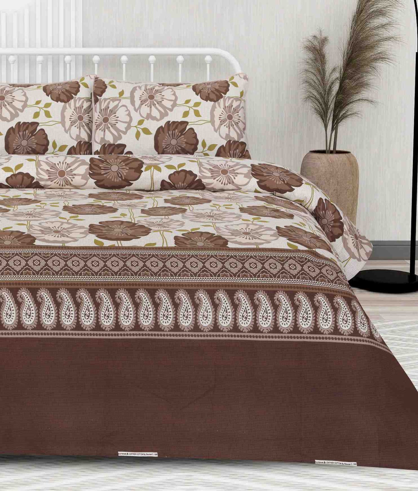 Premium 7pcs WINTER COMFORTER SET (Light Filling) AUTUMN FLOWER