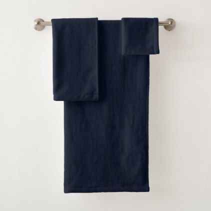 NAVY BLUE BATHTOWEL EFS