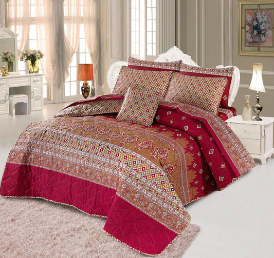 DESTINY - 7 pc Summer Comforter set (Light Filling).