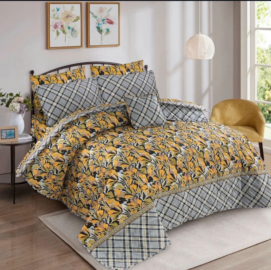 LEPPY Comforter Set - 7 PCS (PREMIUM)