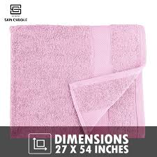 VOILET PINK bath towel