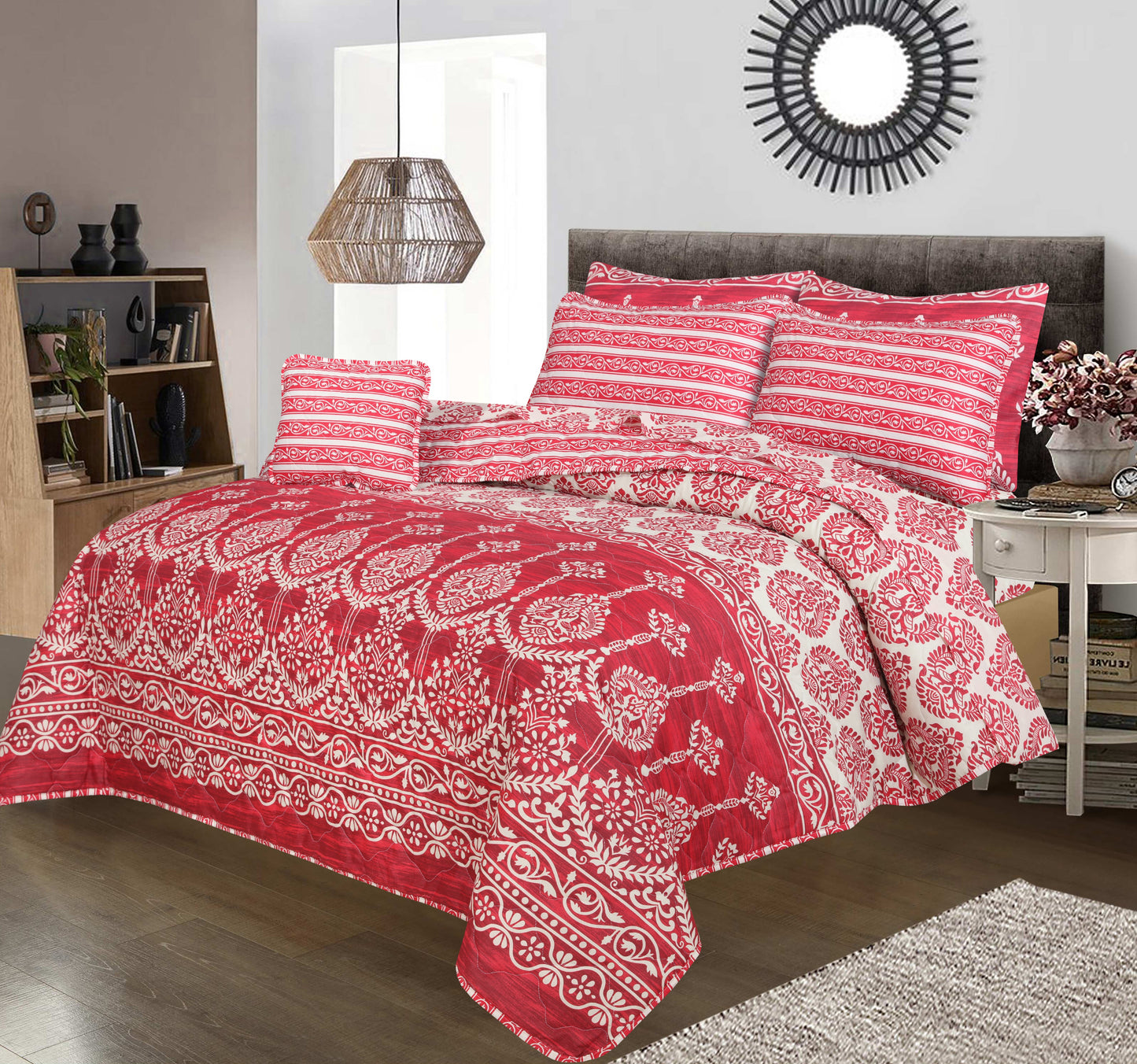 Premium 7pcs WINTER COMFORTER SET (Light Filling) Millany