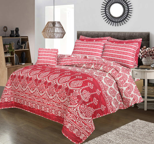 Millany - 7 pc Summer Comforter set (Light Filling).