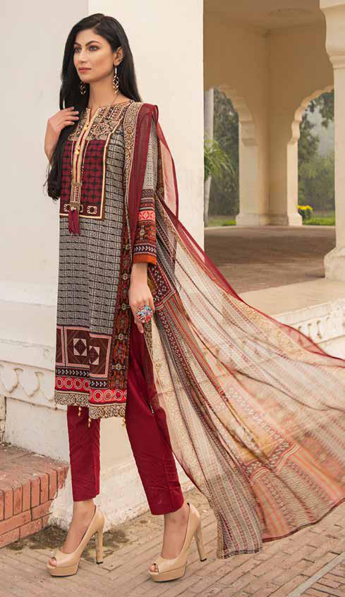 EFC Embroidered Lawn Collection – D3