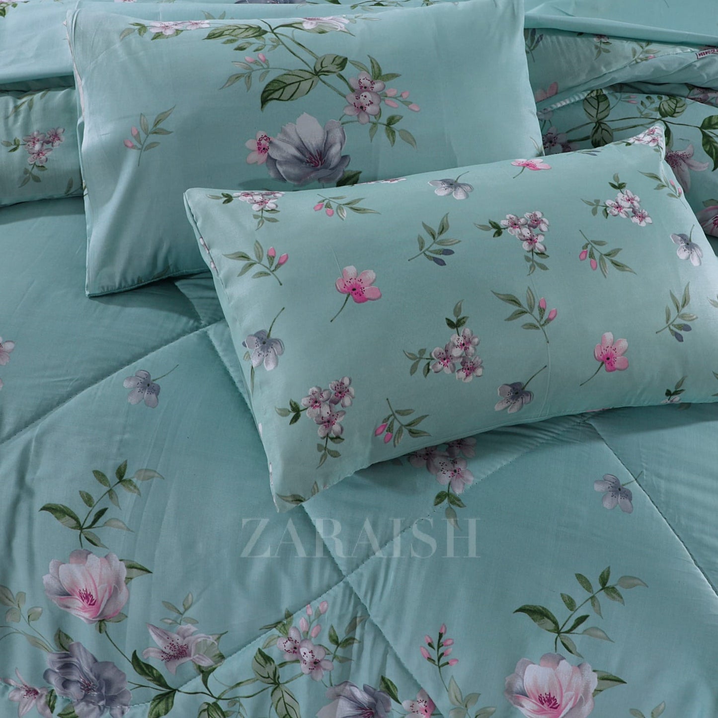 SUMMER BREEZE 6 Pcs COMFORTER SET