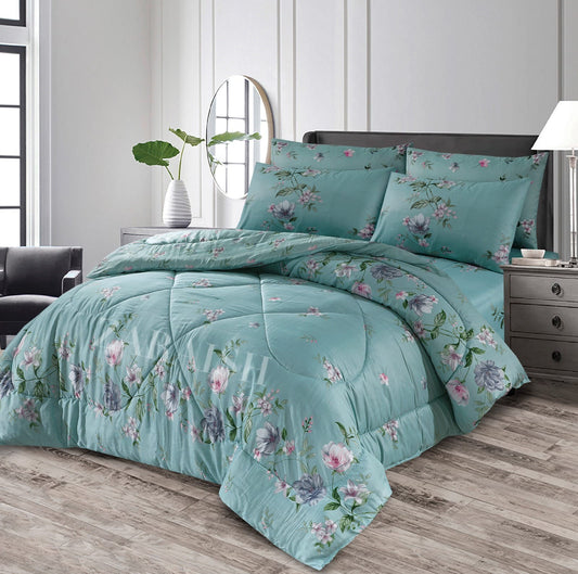 SUMMER BREEZE 6 Pcs COMFORTER SET