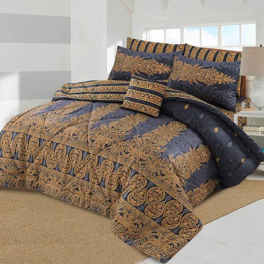 DARK BLUSH COMFORTER SET – 7 PCS #EFS